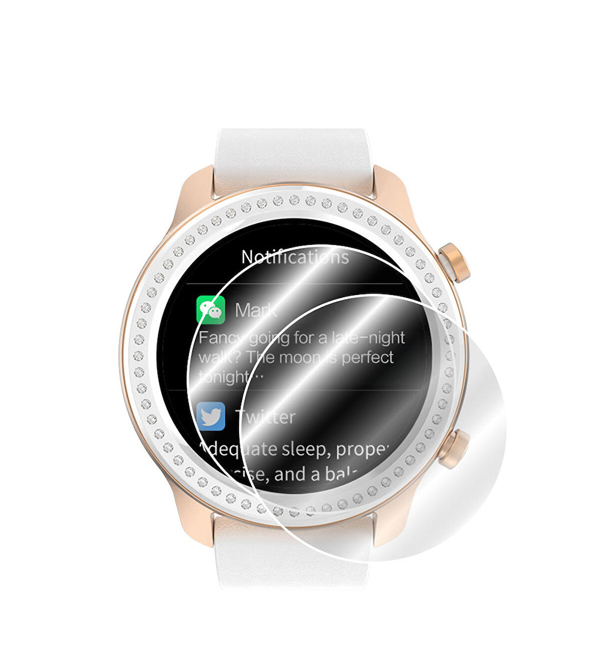 IPG Xiaomi Huami Amazfit GTR (42mm) Watch Ekran Koruyucu (2 Adet)