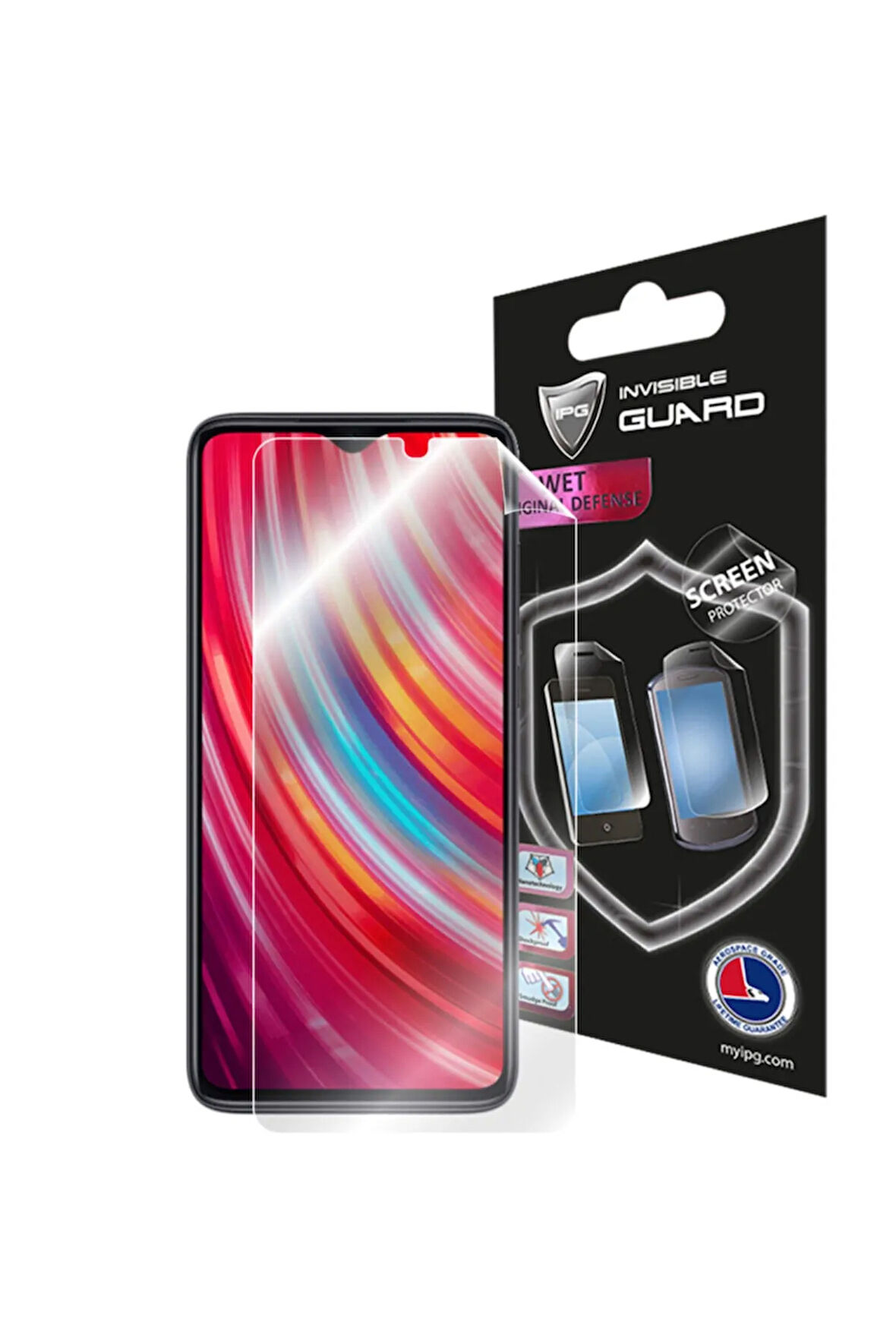 Xiaomi Redmi Note 8 Pro Görünmez Hydrogel Ekran Koruyucu