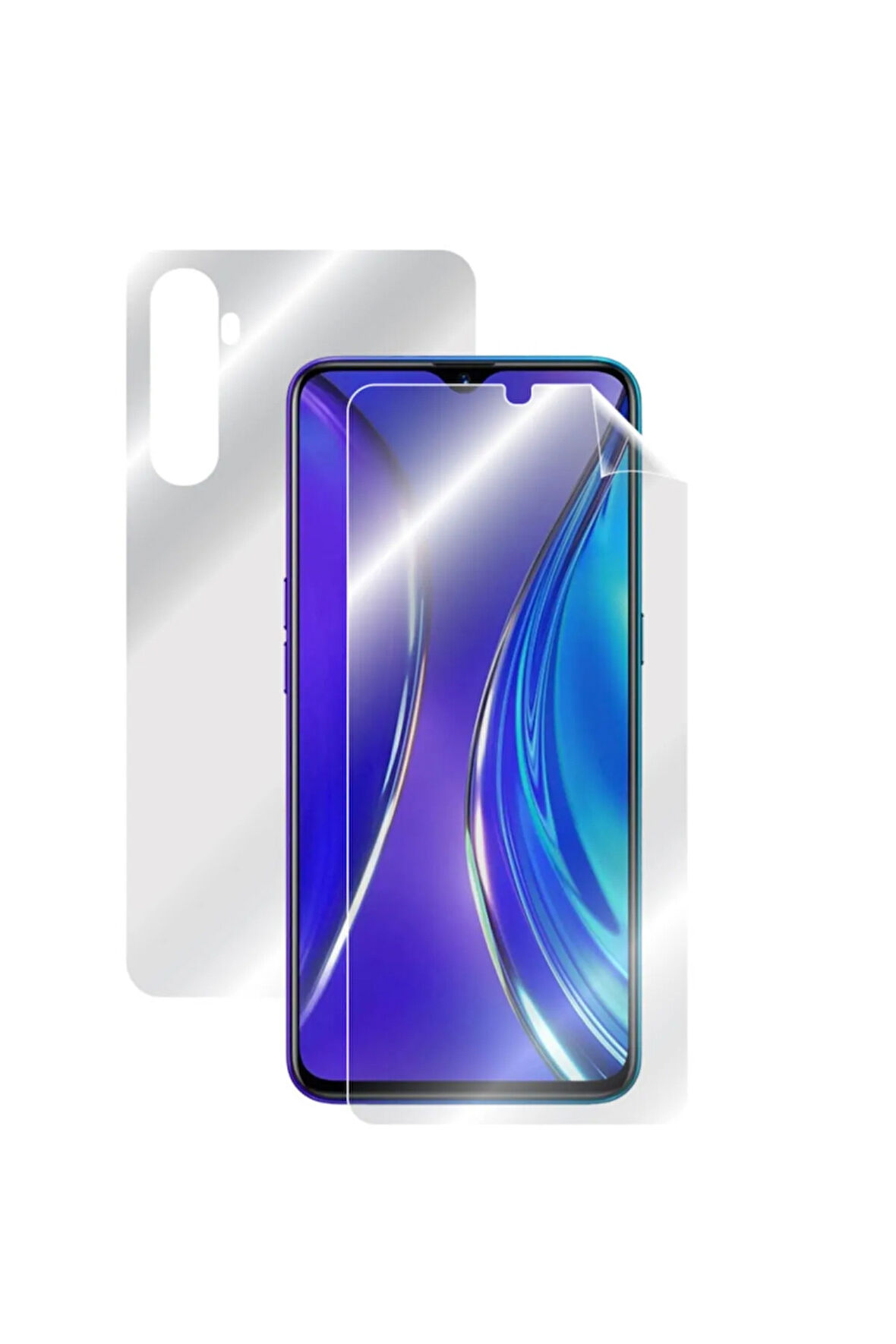 Realme Xt Görünmez Hydrogel Tam Kaplama (EKRAN VE ARKA KORUMA)