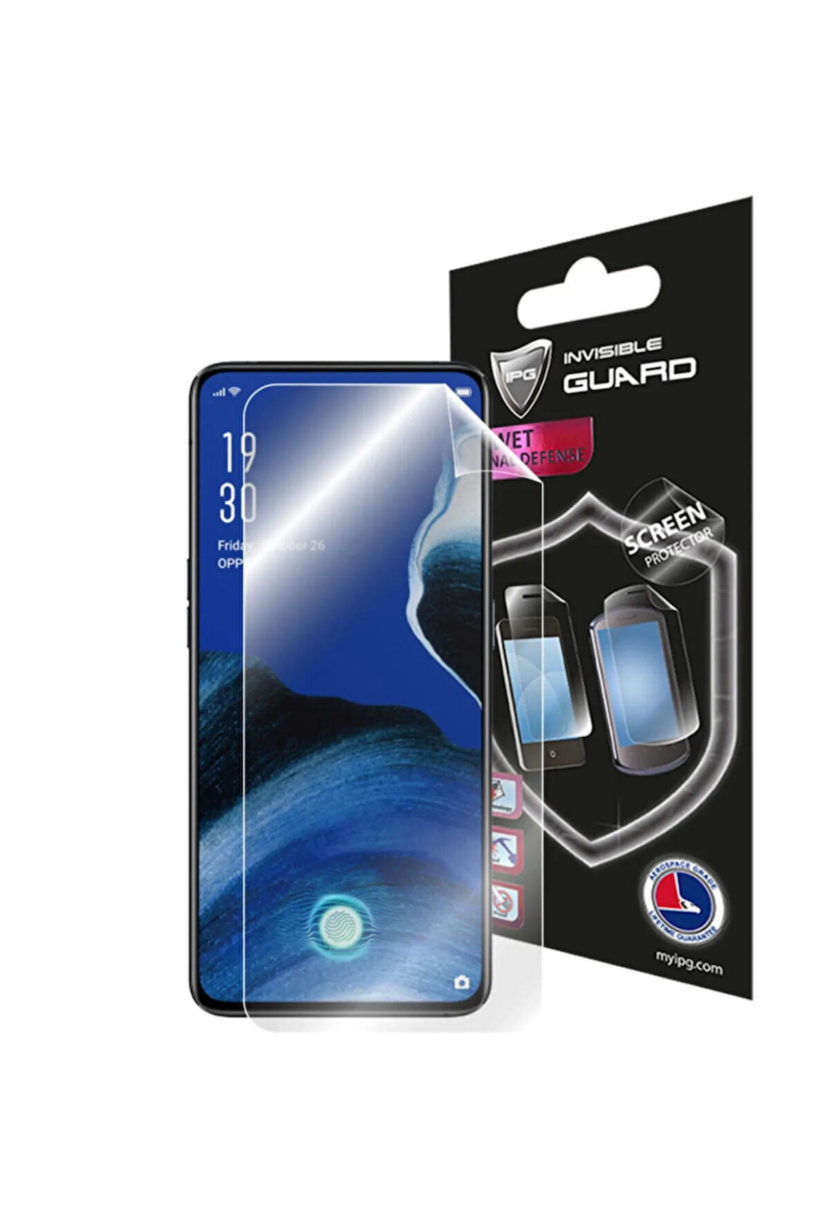 Oppo Reno 2 Uyumlu Görünmez Ekran Koruyucu