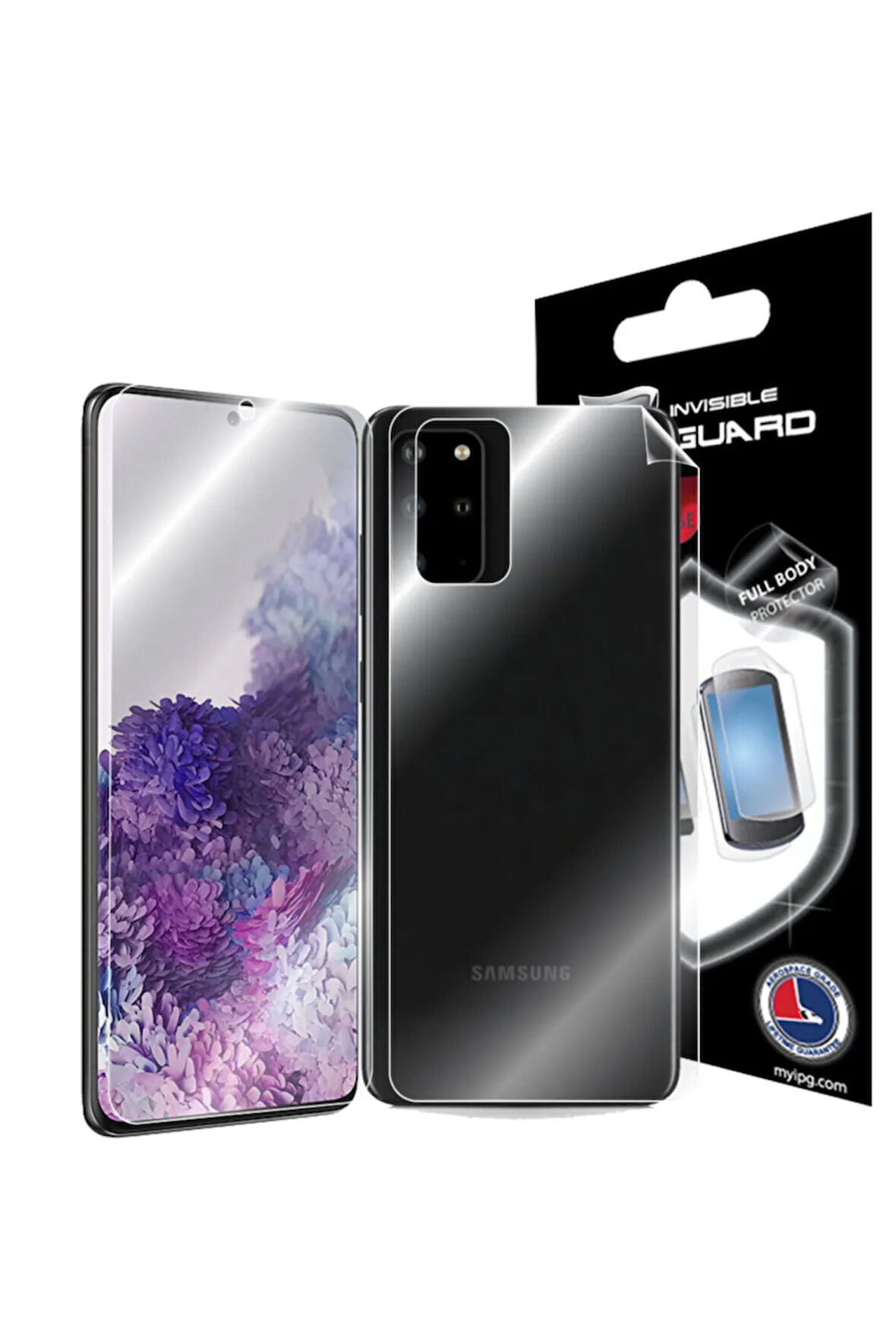 Samsung Galaxy S20 Plus & Bts Edıtıon Görünmez Hydrogel Tam Kaplama (EKRAN VE ARKA KORUMA)