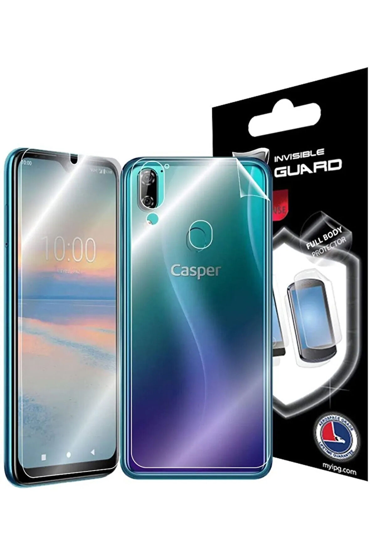 Casper Vıa A4 Görünmez Hydrogel Tam Kaplama (EKRAN VE ARKA KORUMA)