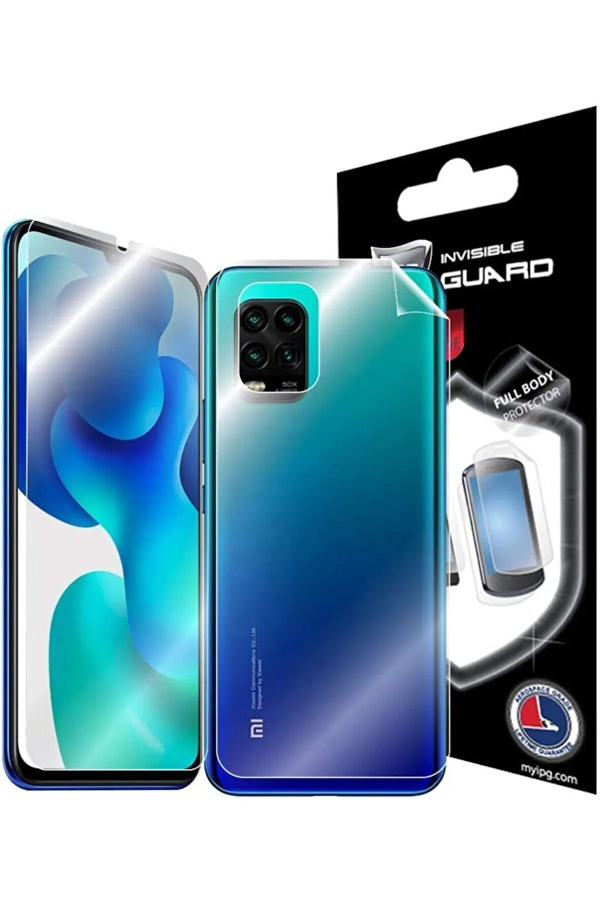 Xiaomi Mi 10 Lite 5g Görünmez Hydrogel Tam Kaplama (EKRAN VE ARKA KORUMA)