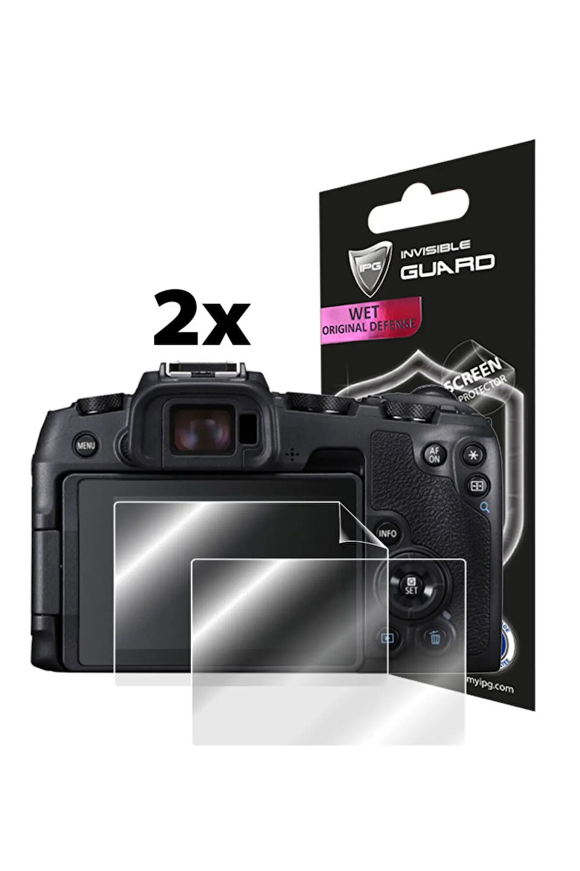 Canon Eos Rp Mirrorless Camera Ekran Koruyucu (2 Adet)