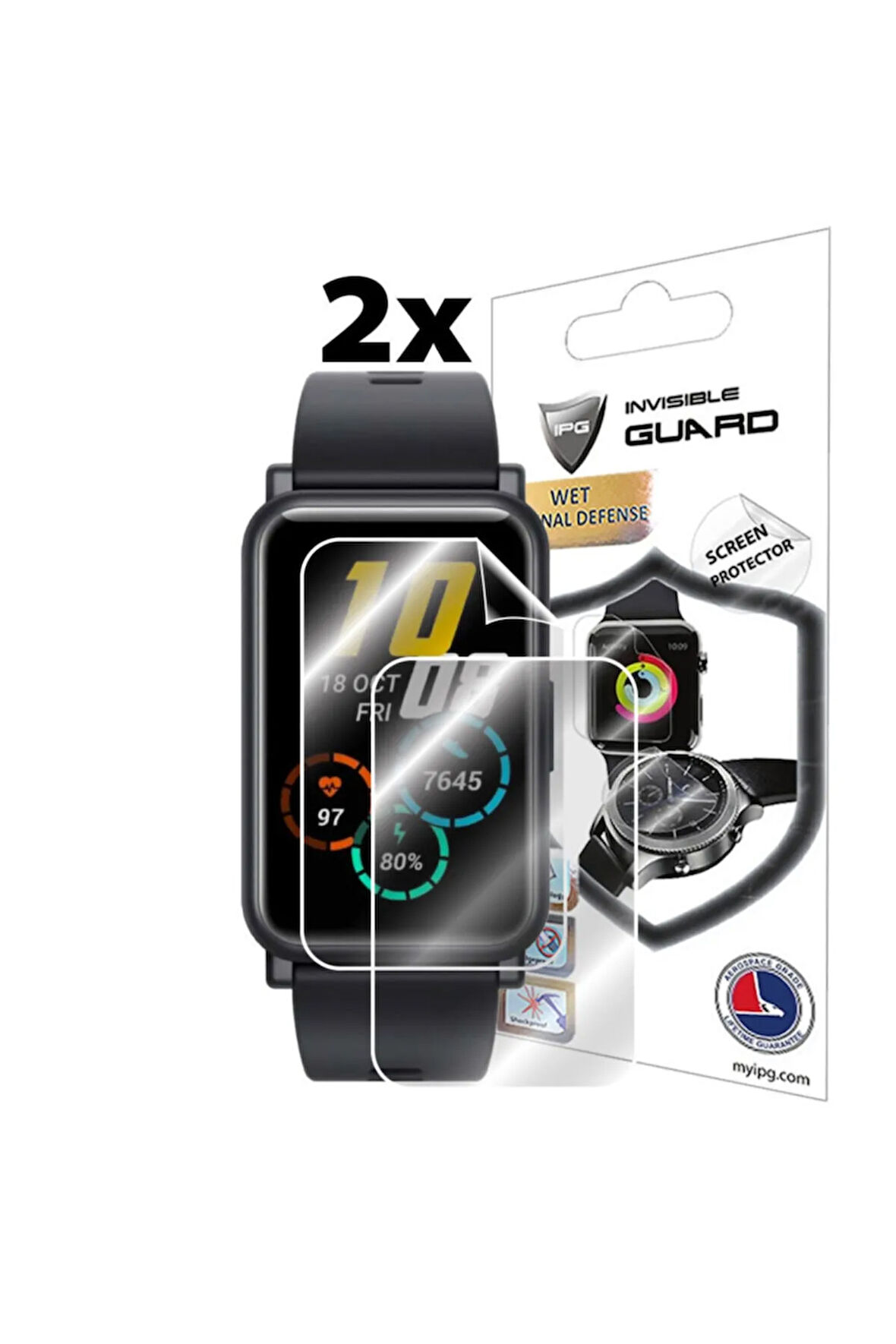 Honor Watch Es Smartwatch Için Hydrogel Ekran Koruyucu (2 ADET)