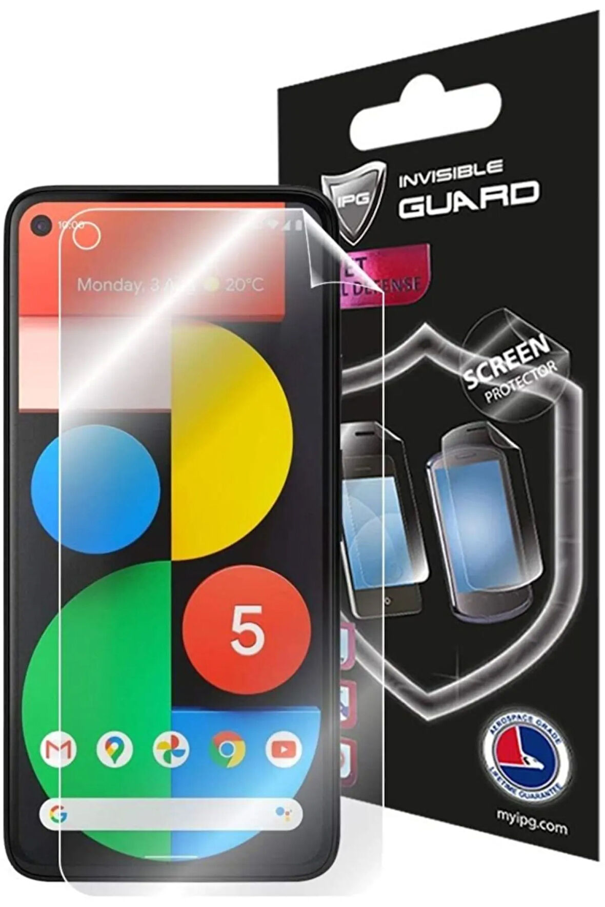 Google Pixel 5 - 5g Görünmez Hydrogel Ekran Koruyucu