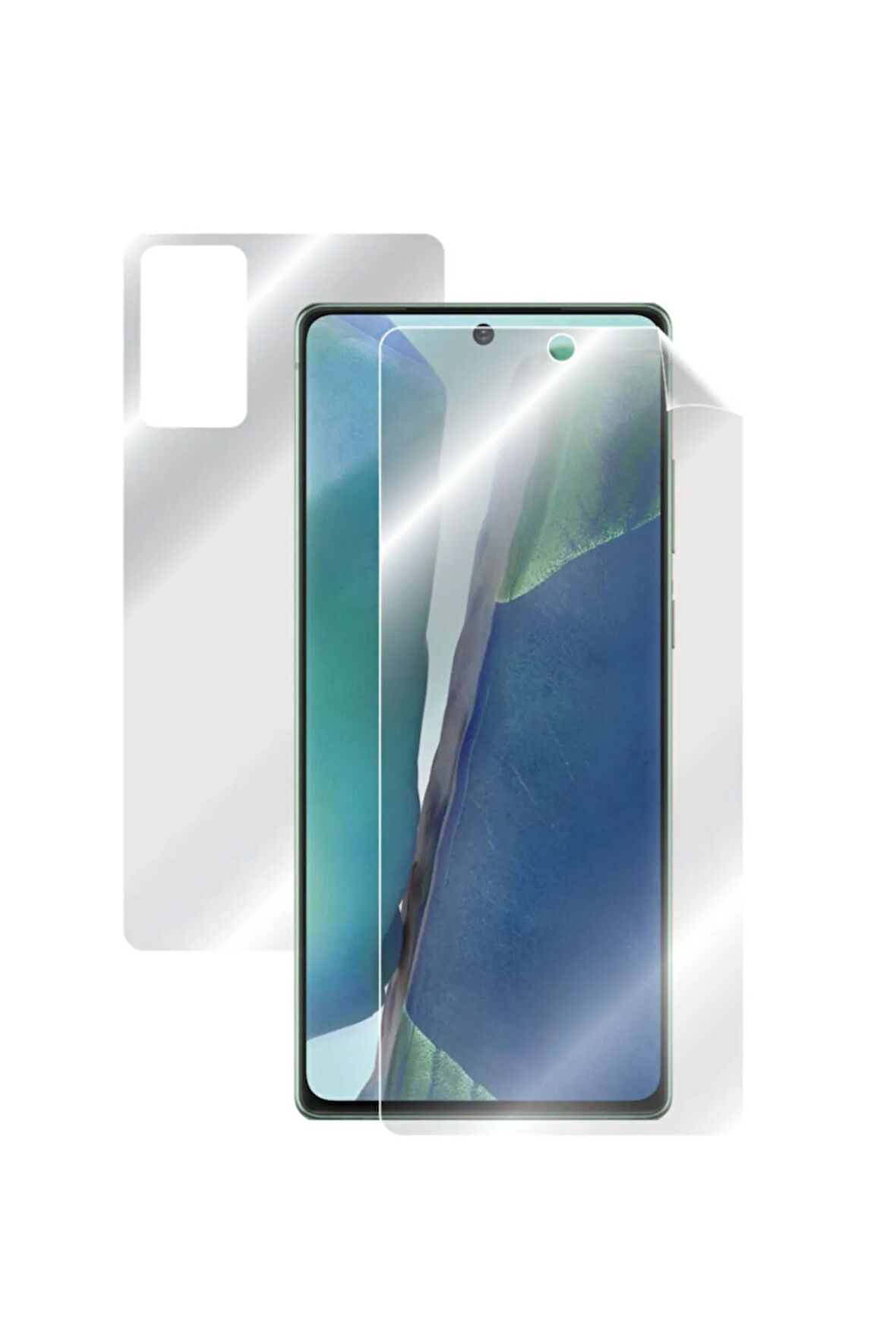 Samsung Galaxy Note 20 - 5g Görünmez Hydrogel Tam Kaplama (EKRAN VE ARKA KORUMA)