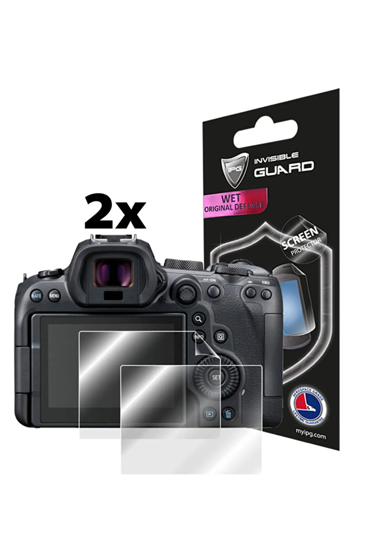 Canon Eos R6 Mirrorless Kamera Hydrogel Ekran Koruyucu , 2 Adet