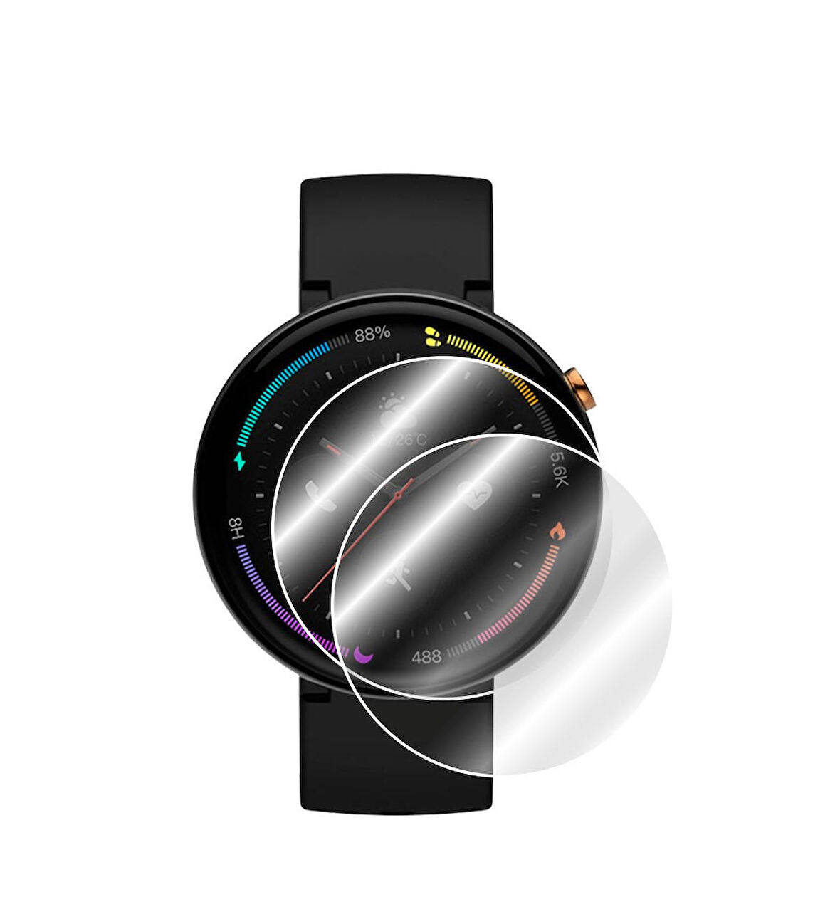 IPG Amazfit NEXO Smartwatch Ekran Koruyucu (2 Adet)