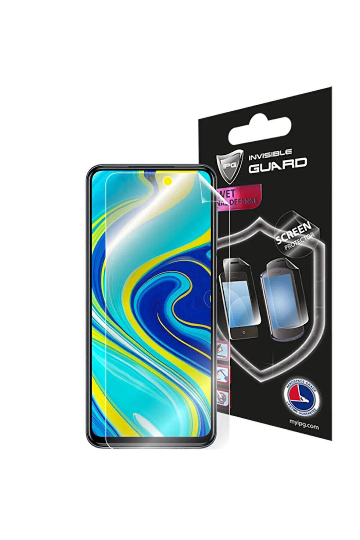 Xiaomi Redmi Note 9s Görünmez Hydrogel Ekran Koruyucu