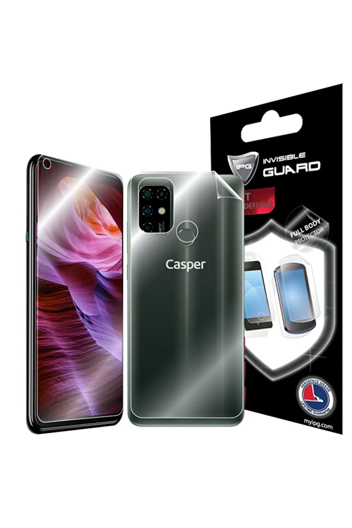 Casper Via F20 Görünmez Hydrogel Tam Kaplama (EKRAN VE ARKA KORUMA)