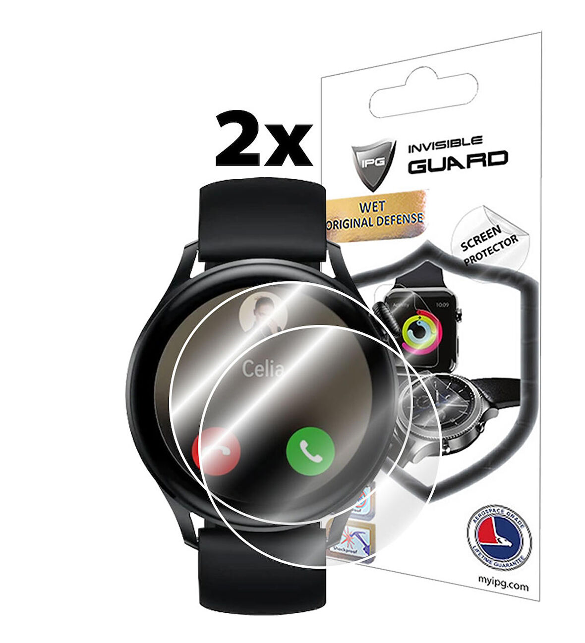 IPG Huawei Watch 3 Smartwatch Ekran Koruyucu (2 Adet)