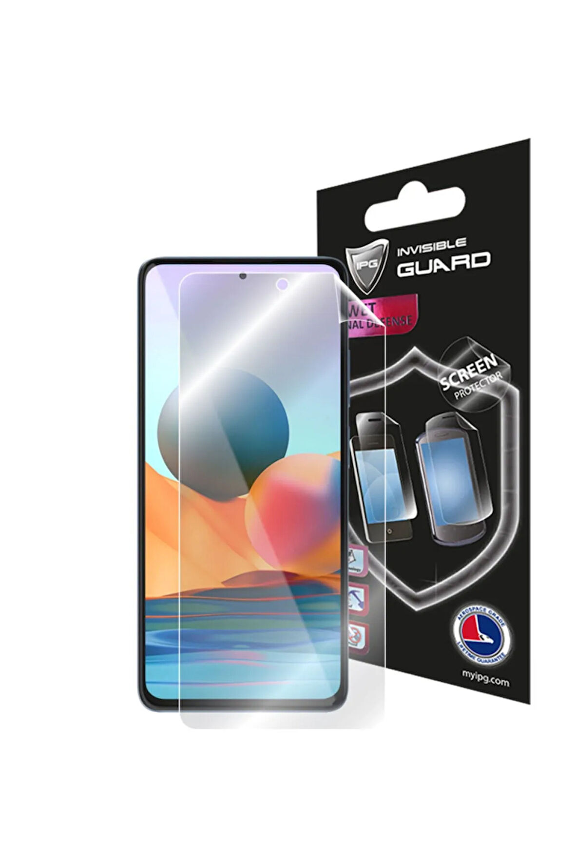 Xiaomi Redmi Note 10 Pro Görünmez Hydrogel Ekran Koruyucu