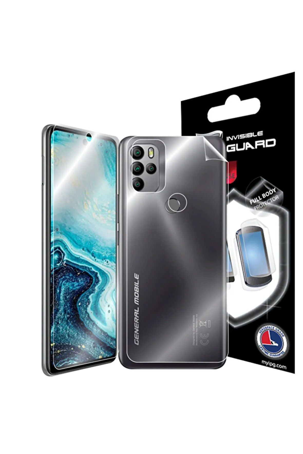 Pg General Mobile Gm 21 Pro Hydrogel Tam Kaplama (EKRAN VE ARKA KORUMA)