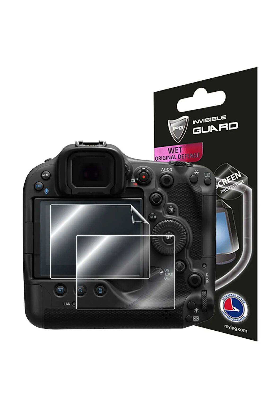 Canon Eos R3 Fotoğraf Makinesi Ile Uyumlu Hydrogel Ekran Koruyucu (2 ADET)