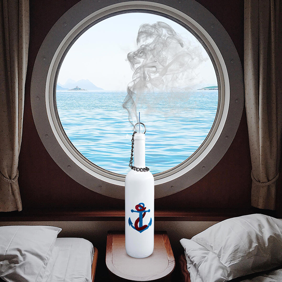 Sermo Tütsülük - Marine Serisi Tüten Şişe Tütsülük - Çapa