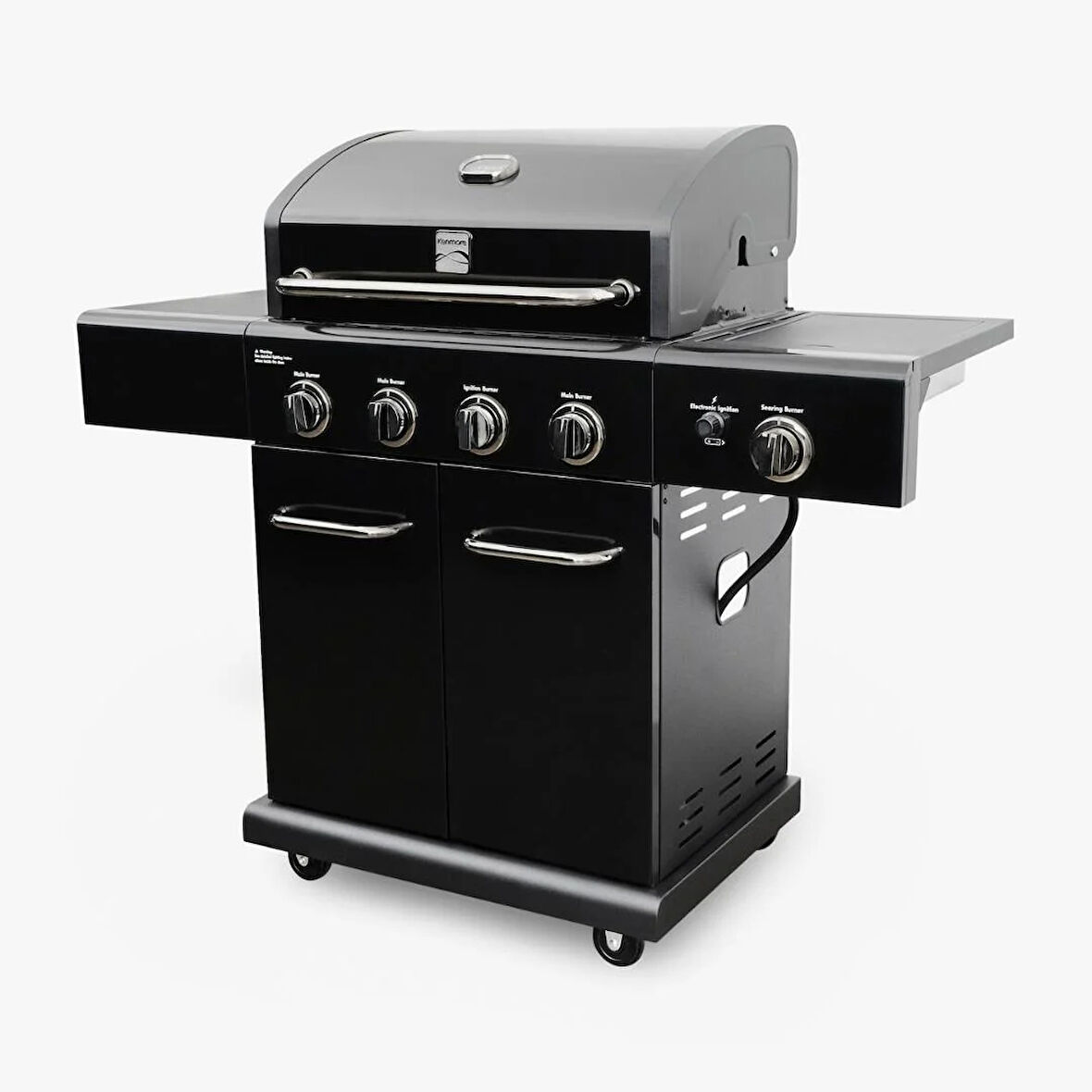 Kenmore Gazlı Barbekü 4 Ocaklı Siyah