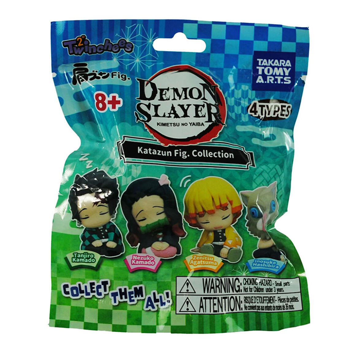 Twinchees Demon Slayer Sürpriz Figürleri Uyuyan Minikler TTW80492