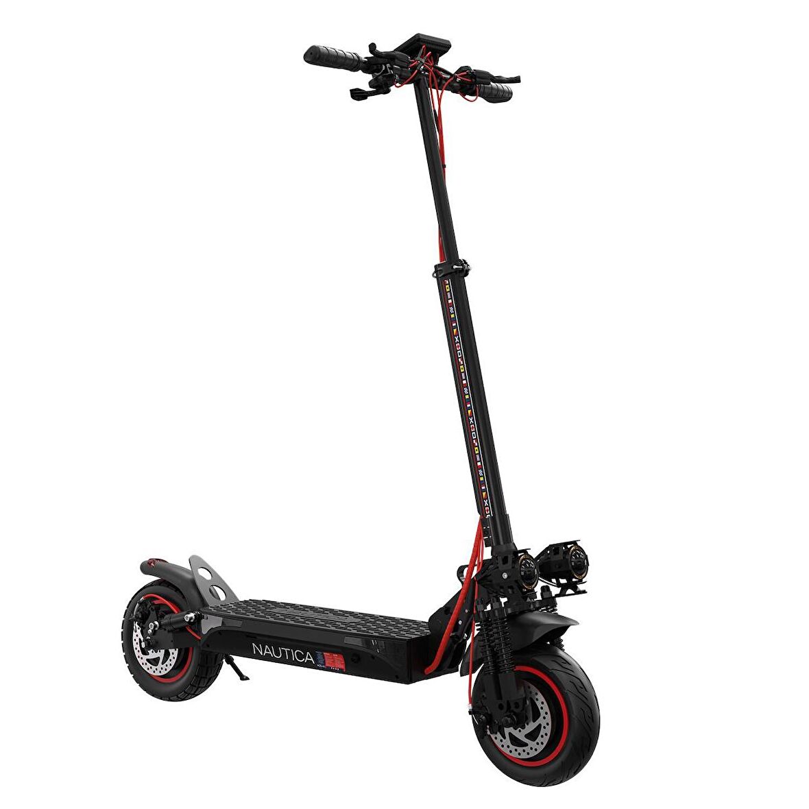 Nautica Drive A1200x Katlanabilir Elektrikli Amortisörlü 1200W Scooter Siyah