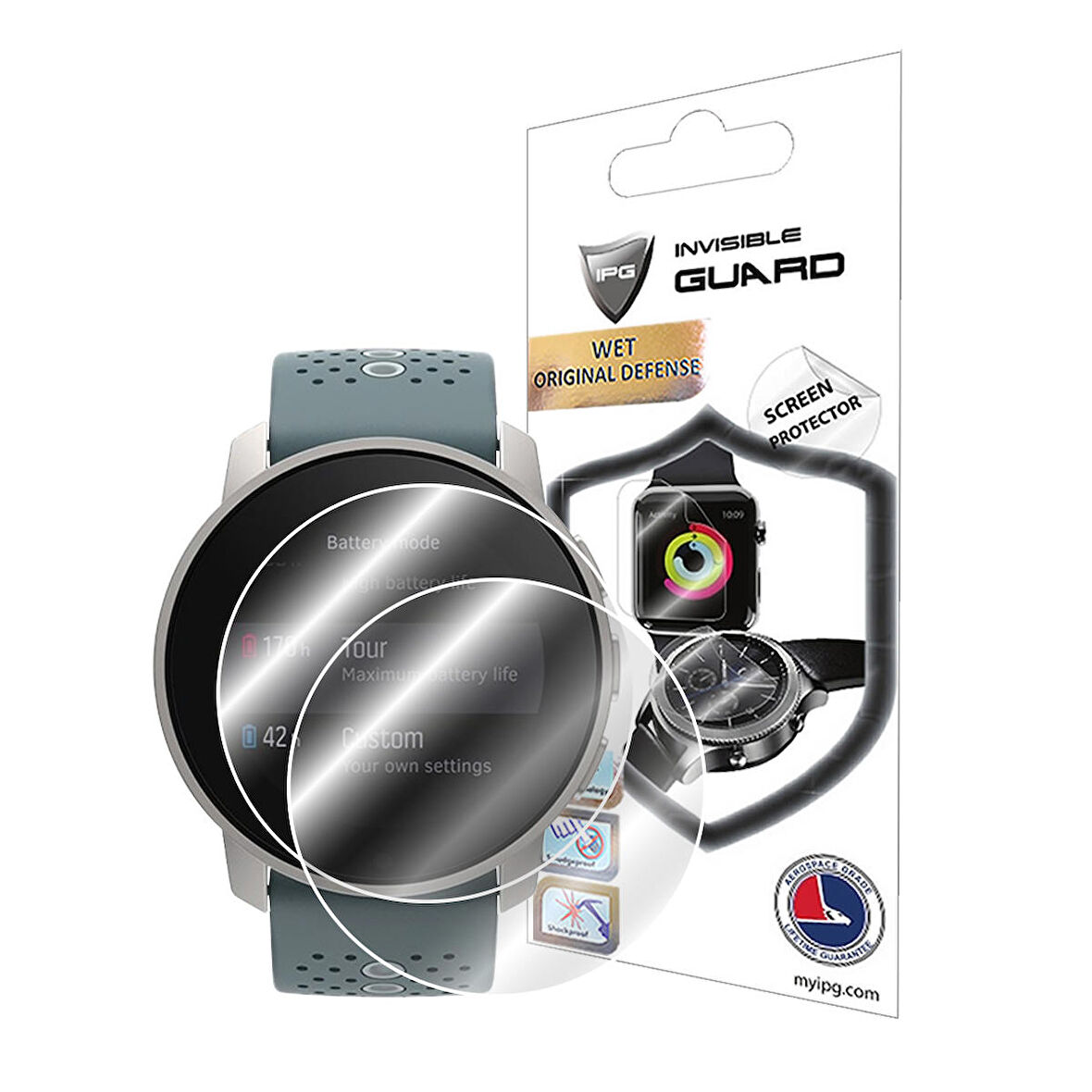 IPG Suunto 9 Peak Smartwatch Ekran Koruyucu (2 Adet)
