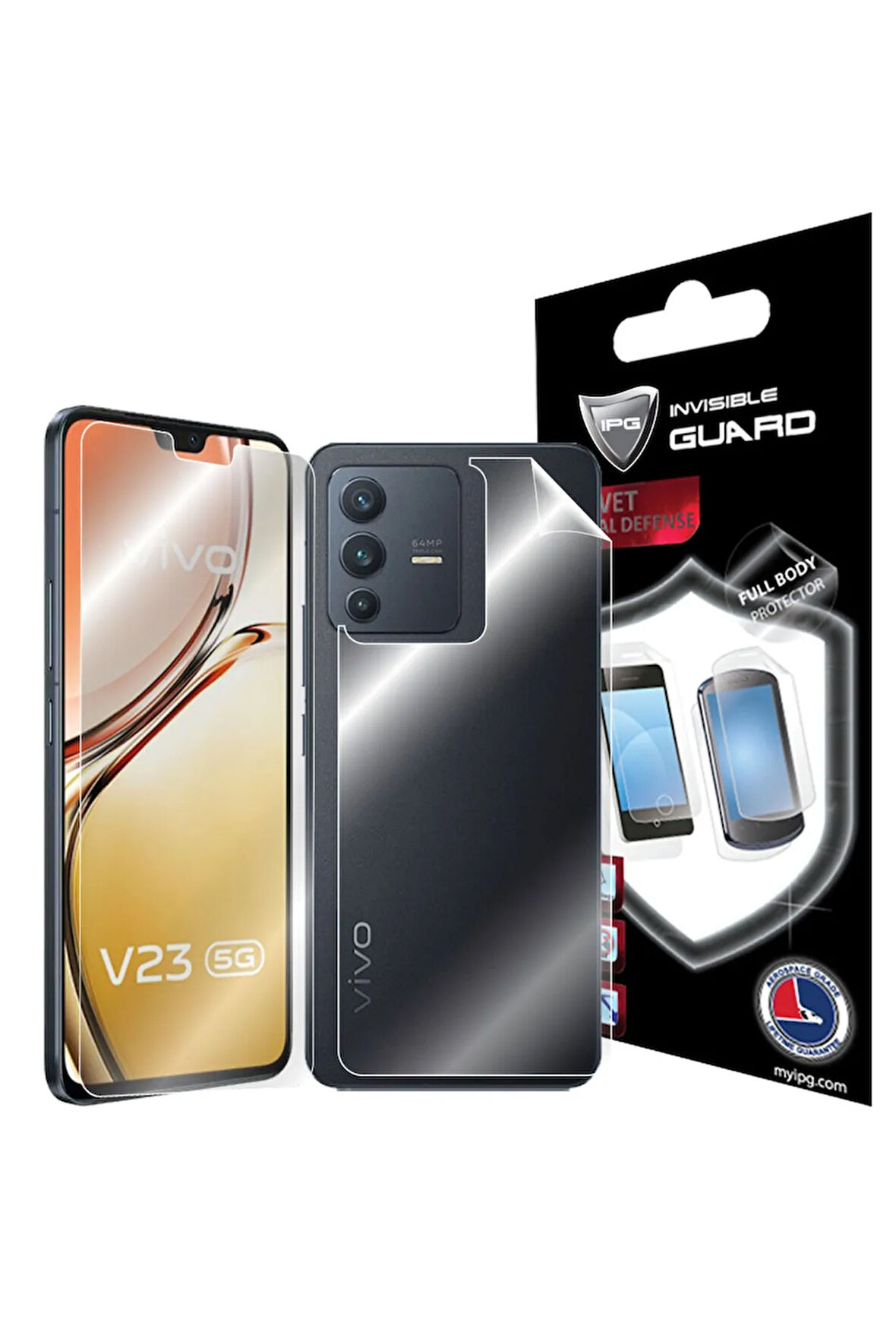 Vivo V23 5g Hydrogel Tam Kaplama (EKRAN VE ARKA KORUMA)