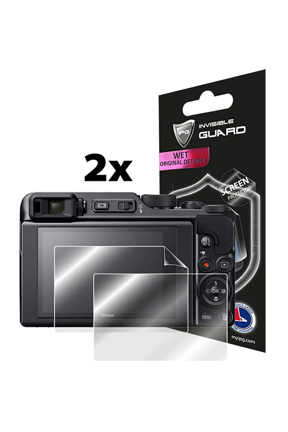 Nikon Coolpix A1000 Digital Kamera Hydrogel Ekran Koruyucu (2 ADET)