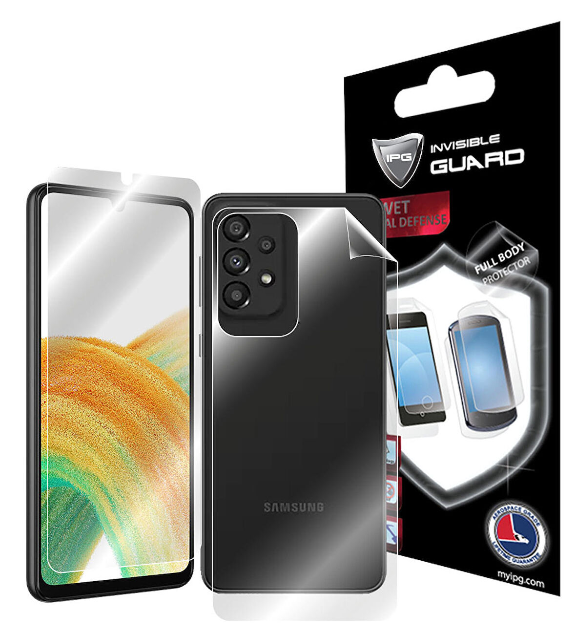 IPG Samsung Galaxy A33 5G Tam Kaplama (Ekran ve Arka Koruma)