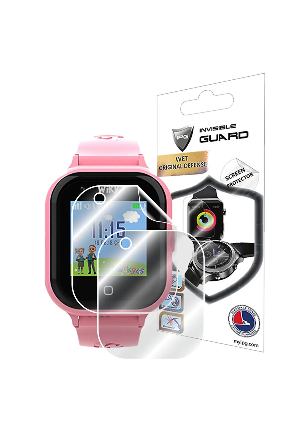 Wiky Watch 4s Ile Uyumlu Ekran Koruyucu (2 Adet)