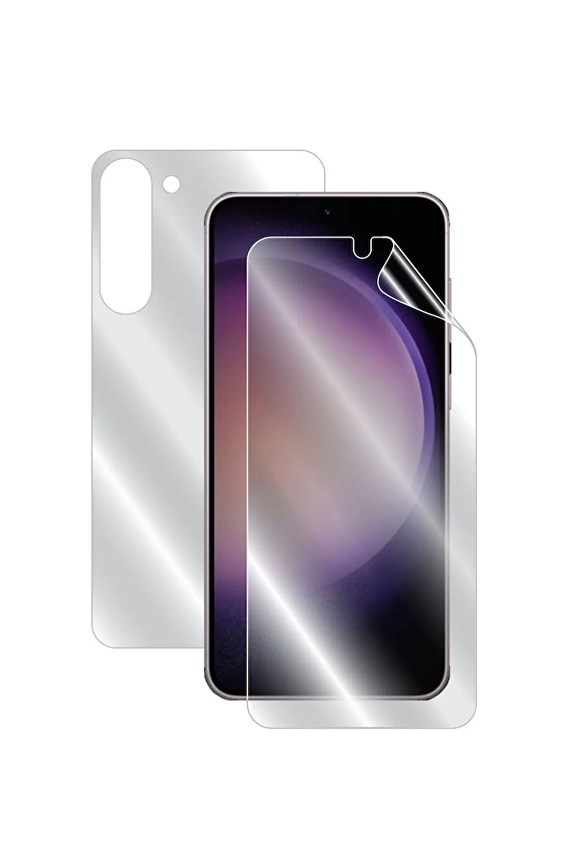 Samsung Galaxy S23 Plus Için Hydrogel Tam Kaplama (EKRAN VE ARKA KORUMA)