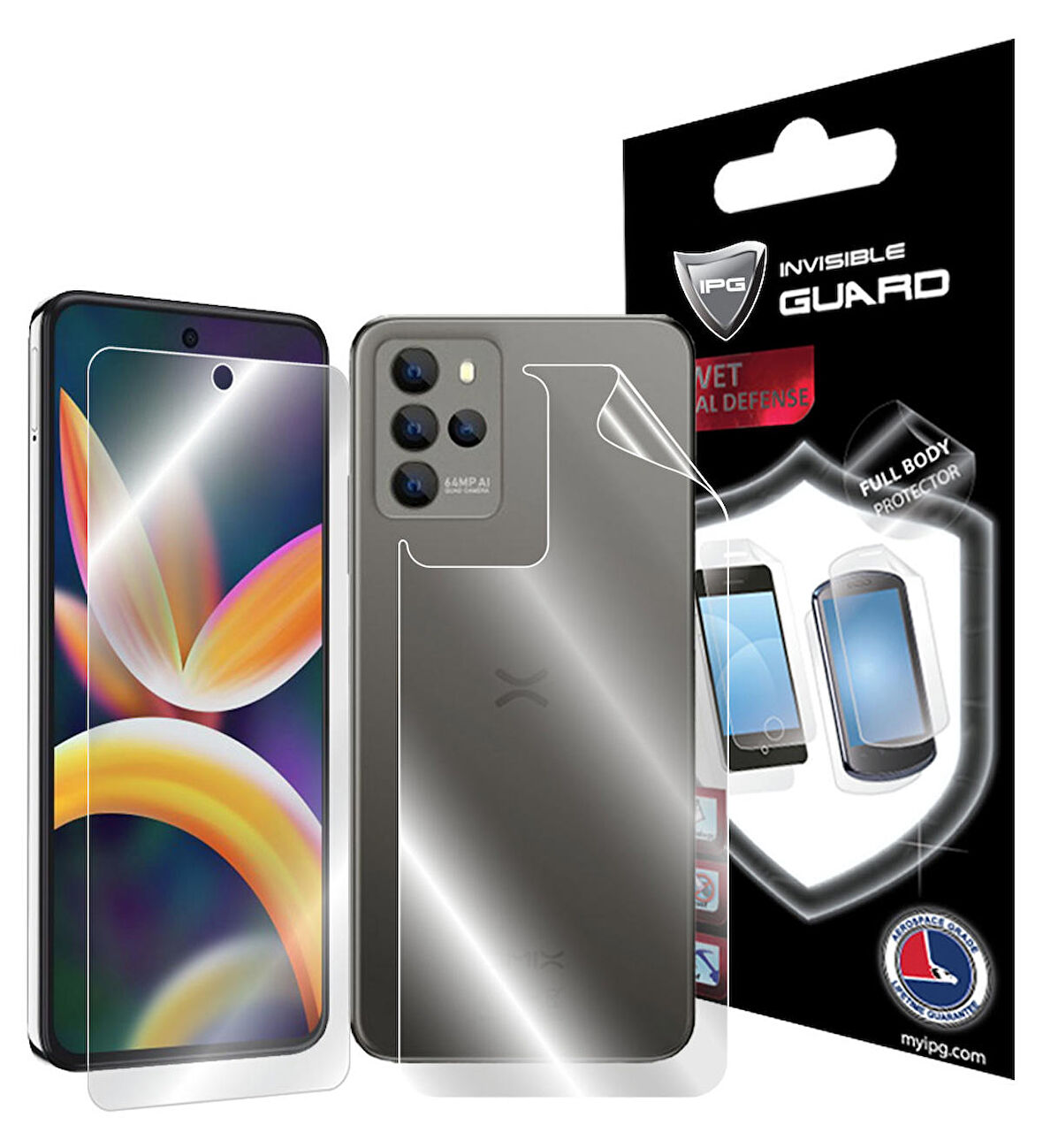IPG Omix X700 Tam Kaplama (Ekran ve Arka Koruma)