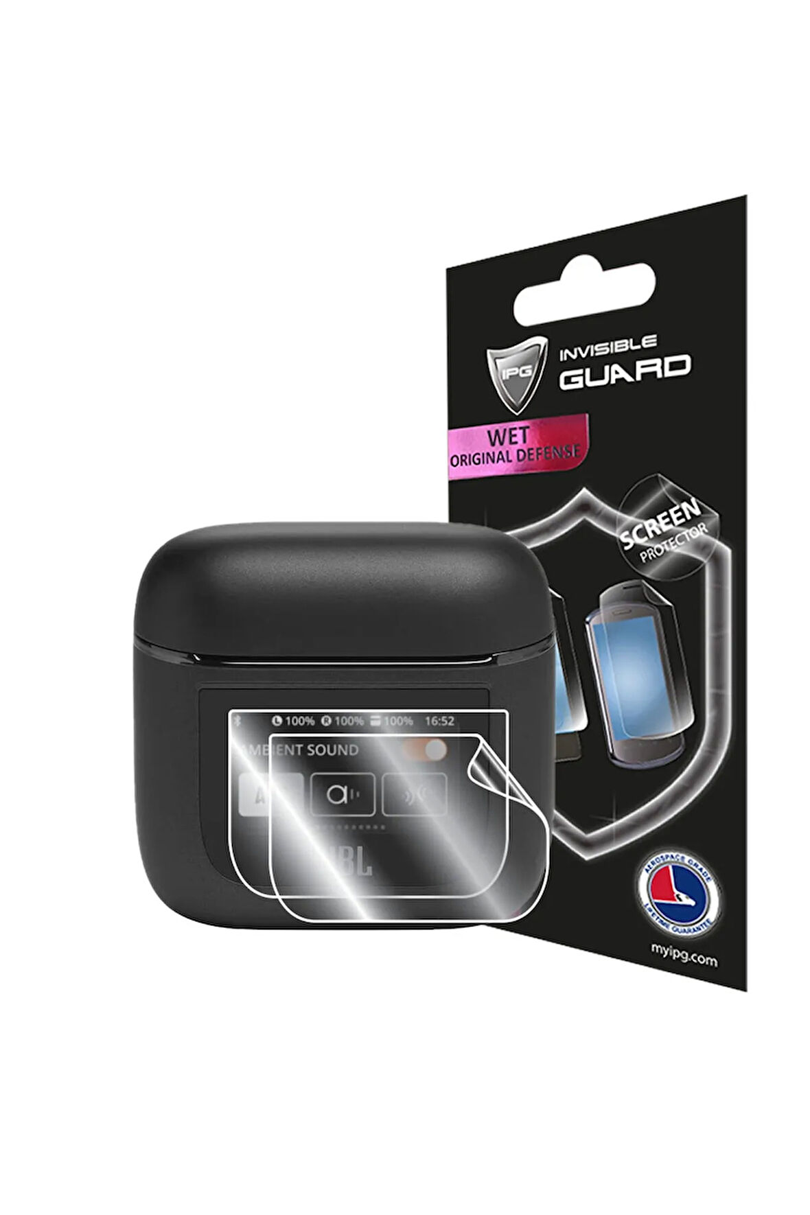 Jbl Tour Pro 2 Dokunmatik Şarj Kutusu Göstergesi Ile Uyumlu Hydrogel Ekran Koruyucu (2 ADET)