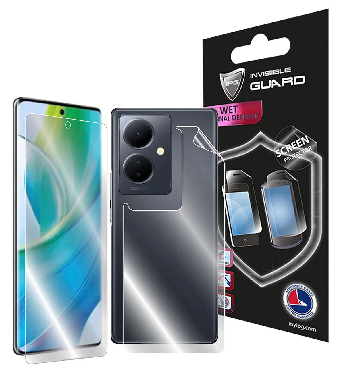 IPG Vivo V29 Lite HydroGel Tam Kaplama (Ekran ve Arka Koruma)