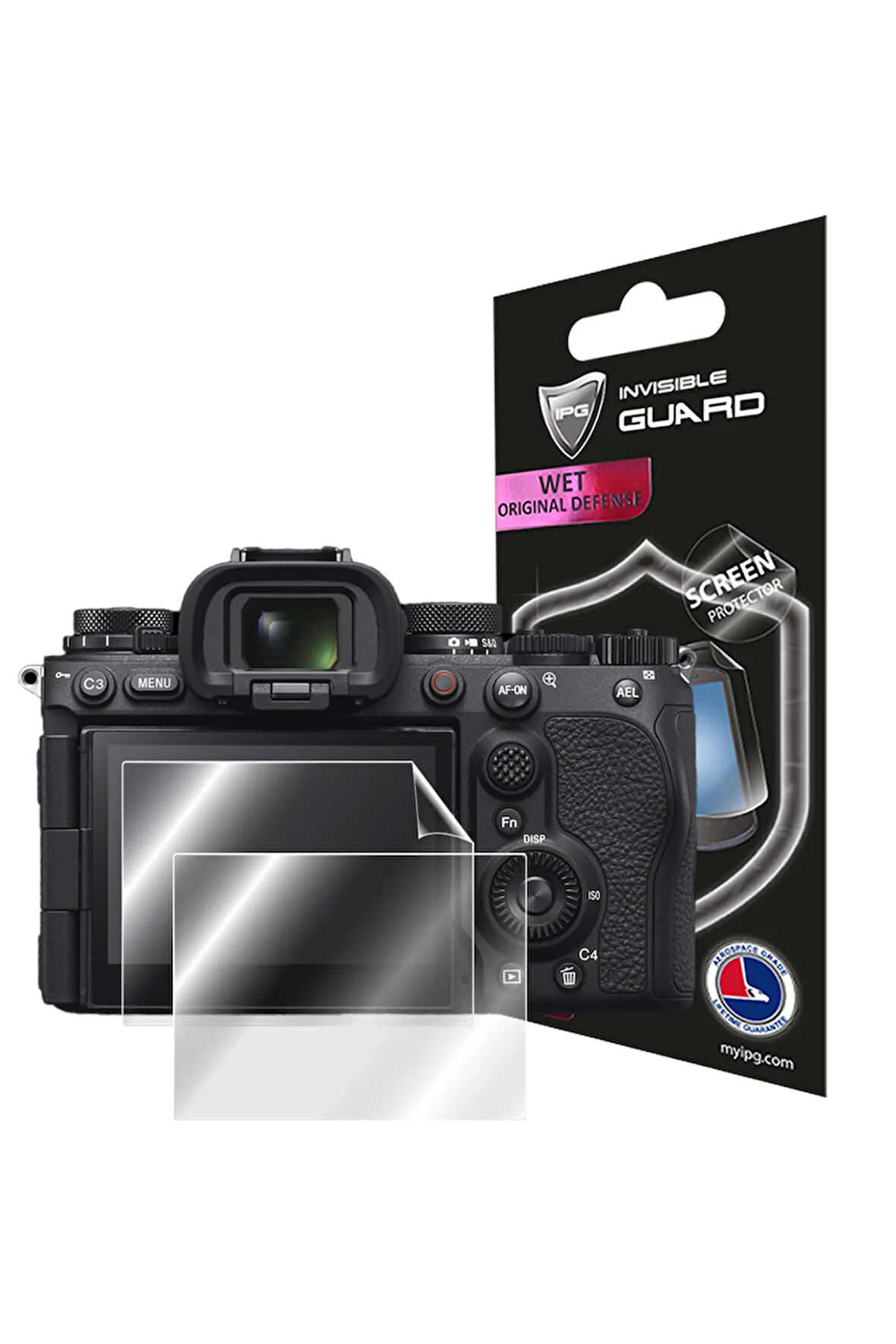 Sony Alpha 9 III - A9 iii Aynasız Dijital Camera ile uyumlu IPG Hydrogel Ekran Koruyucu (2 Adet)