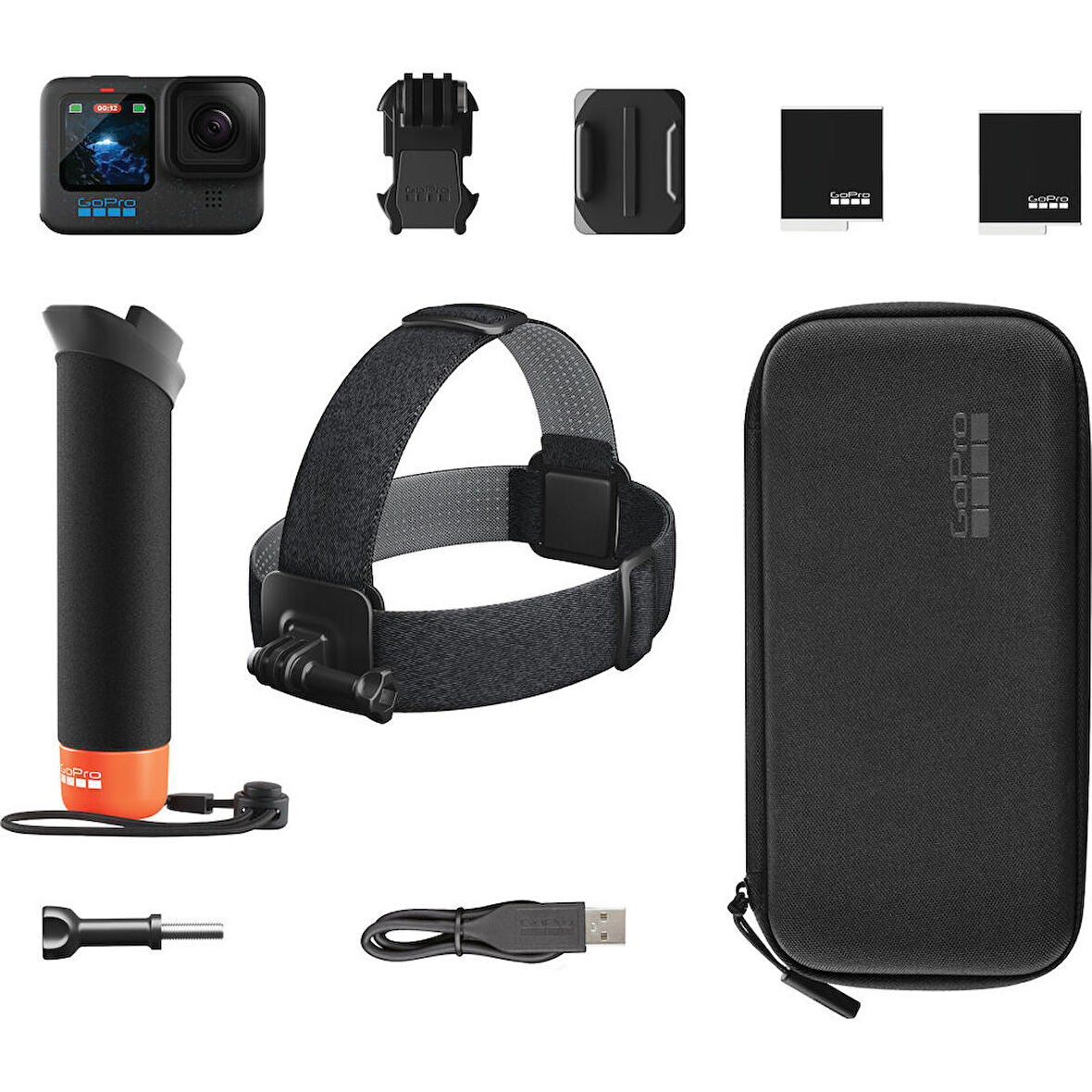 GoPro Hero 12 Black Accessory Bundle