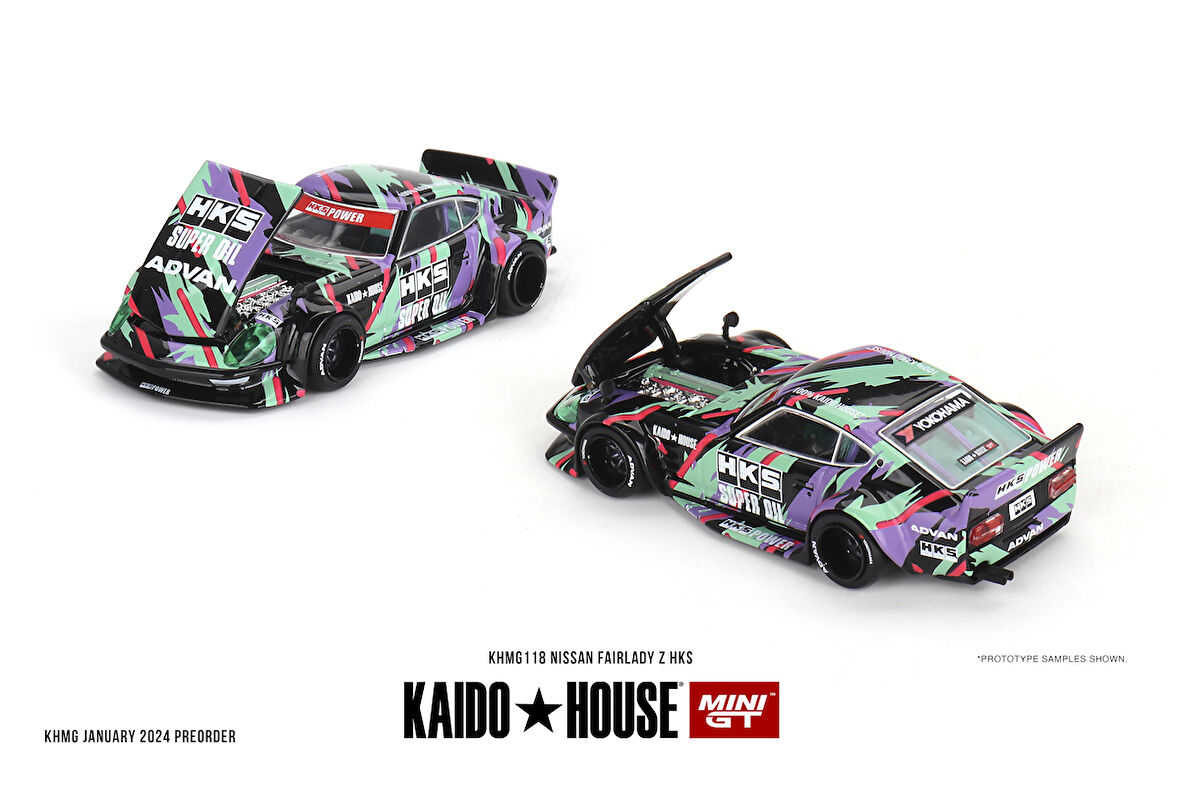 Mini GT Kaido House Nissan Fairlady Z HKS 118