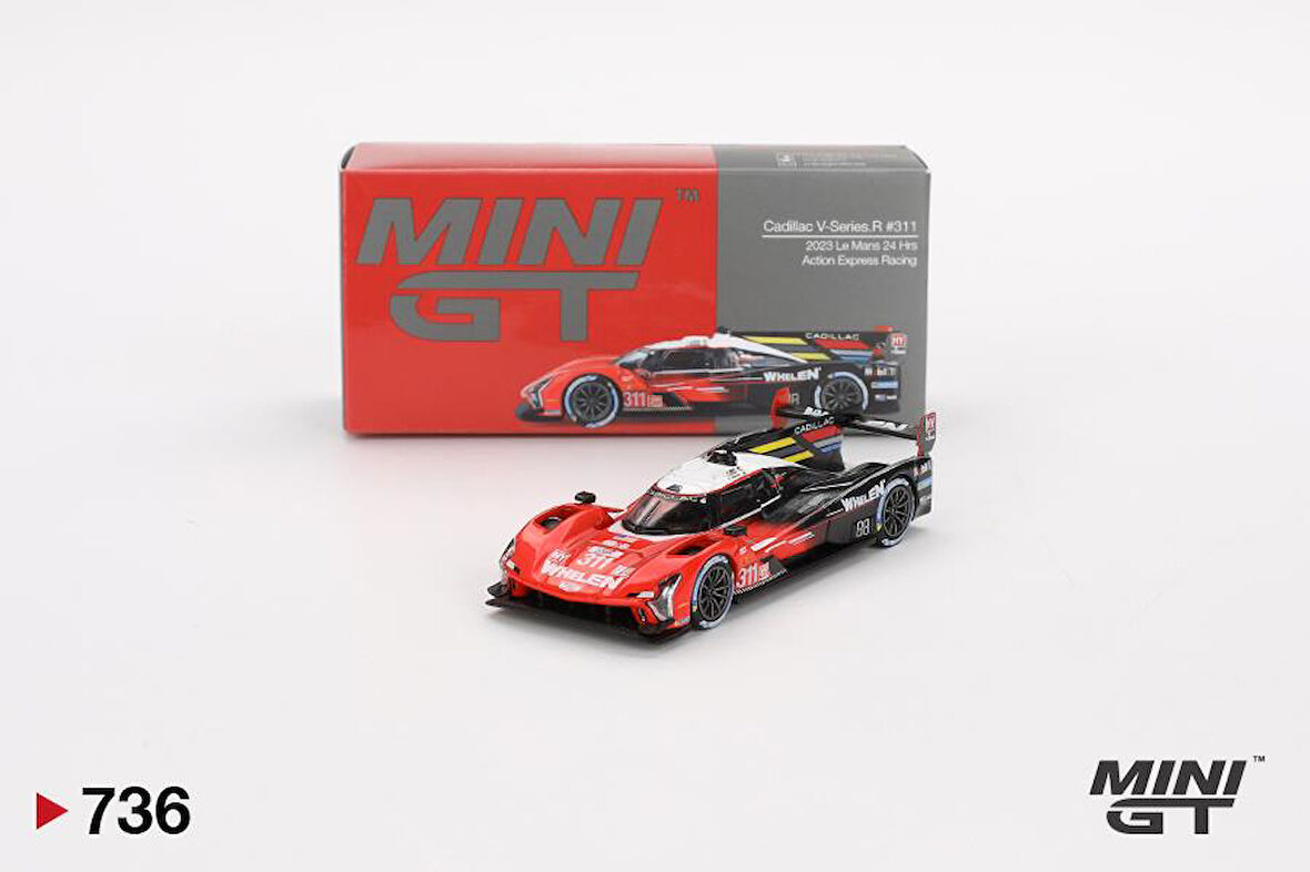 Mini GT Cadillac V-Series.R #311 Action Express Racing 2023 Le Mans 24 Hrs 736