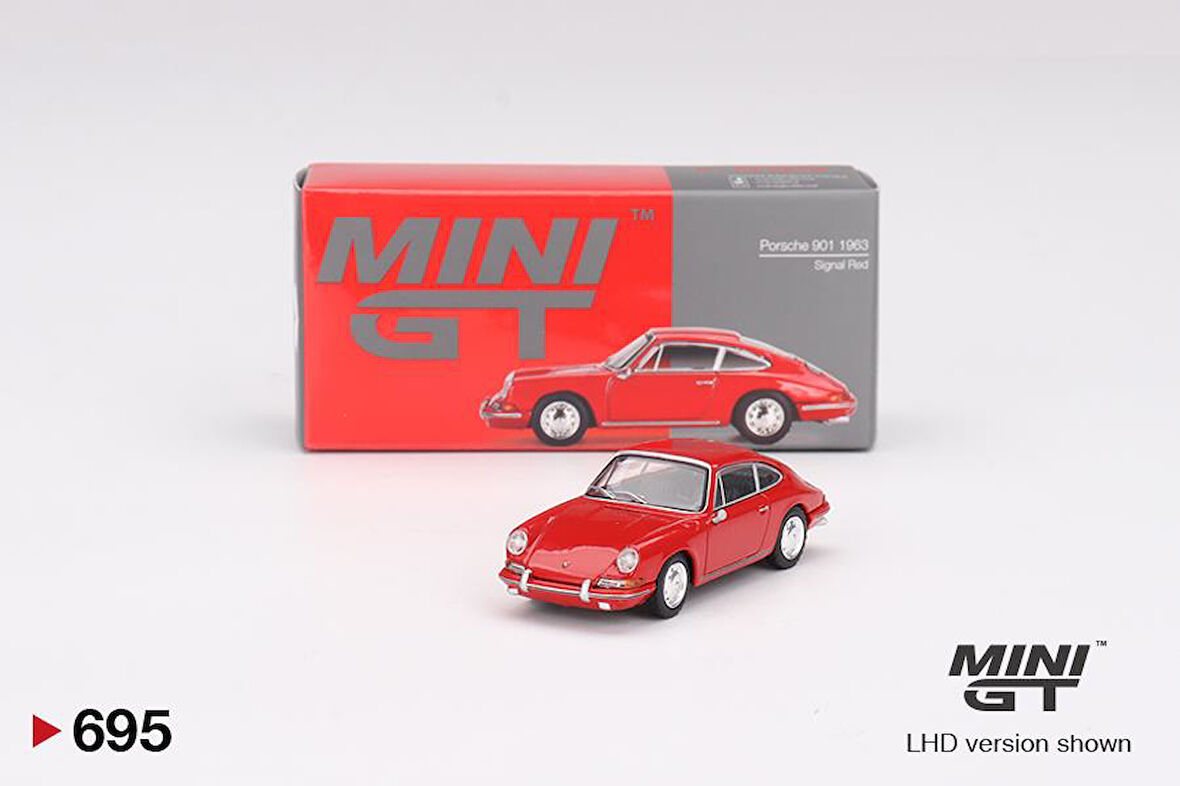 Mini GT Porsche 901 1963 Signal Red 695