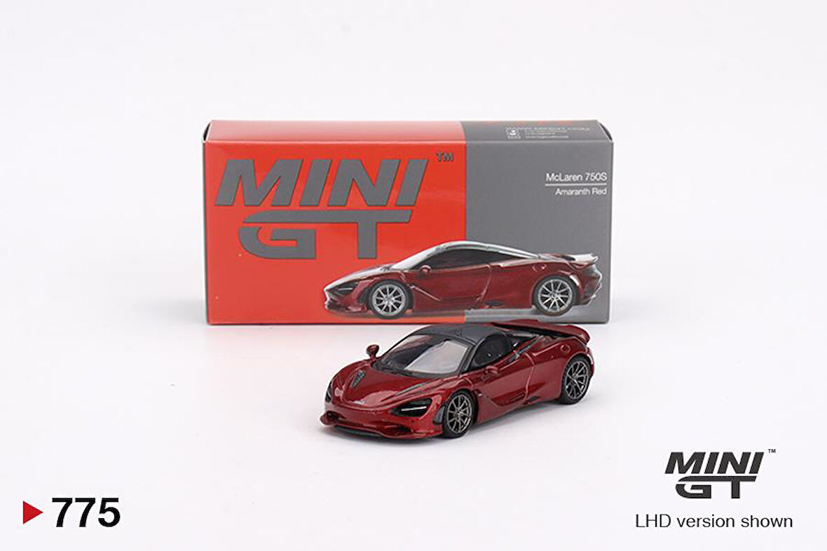 Mini GT McLaren 750S Amaranth Red 775