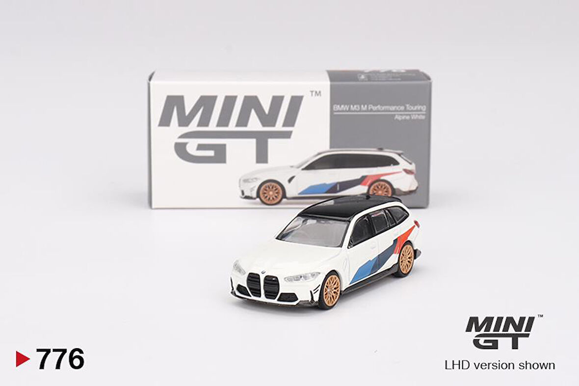 Mini Gt BMW M3 M Performance Touring Alpine White 776