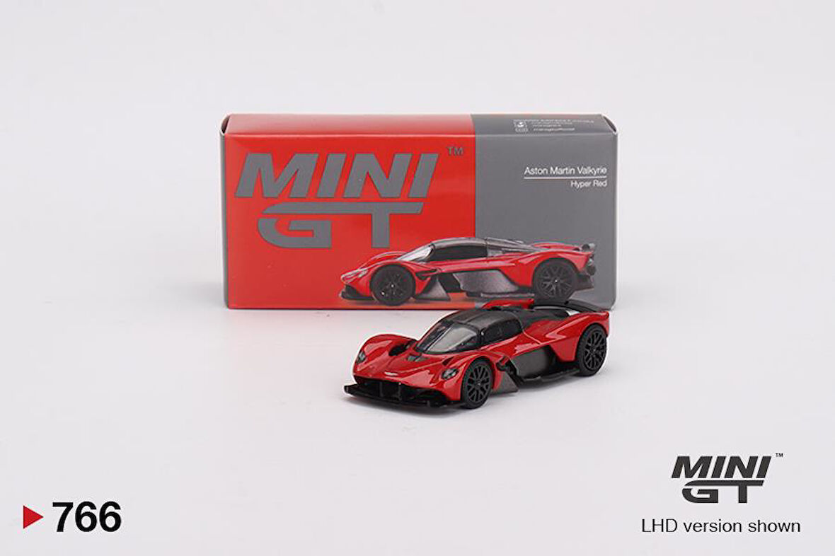 Mini Gt Aston Martin Valkyrie Hyper Red 766