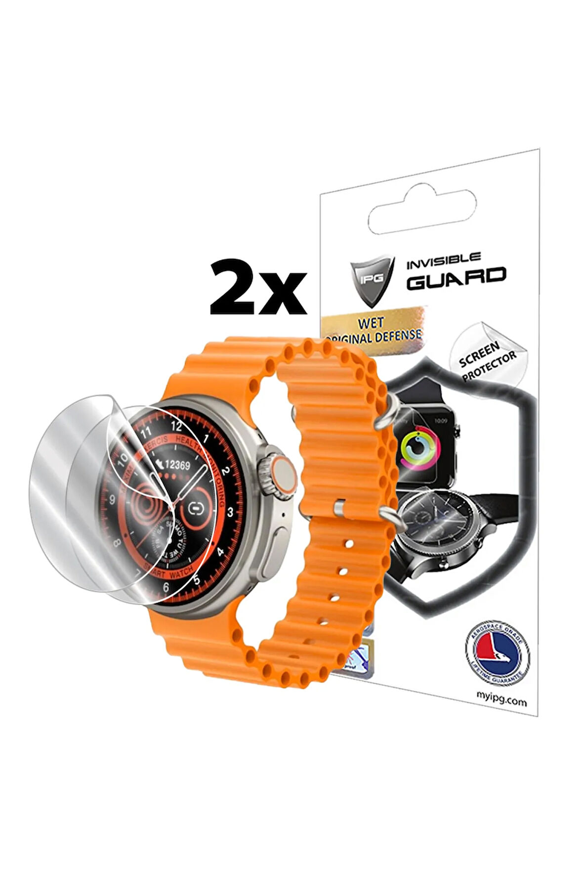 K9 Ultra Pro ile uyumlu IPG HydroGel Ekran Koruyucu (2 Adet)