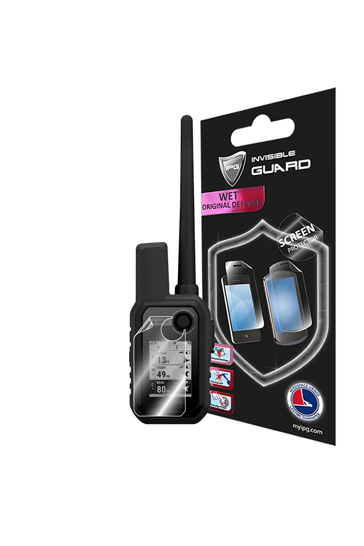 Garmin Alpha 10 Köpek Bulucu IPG HydroGel Ekran Koruyucu (2 Adet)