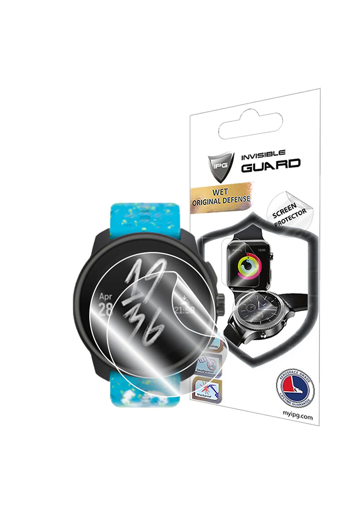SUUNTO Rac e S ile uyumlu IPG HydroGel Ekran Koruyucu (2 Adet)