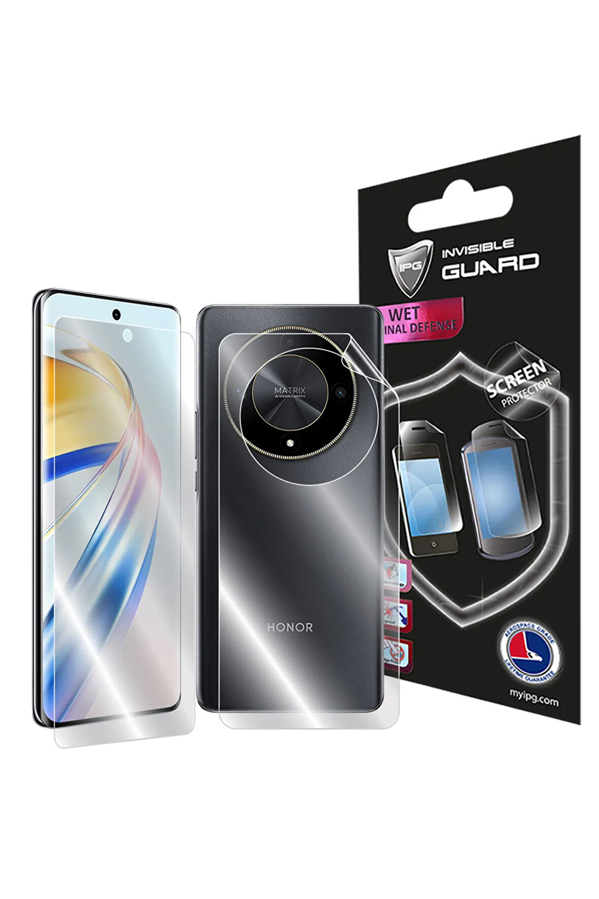Honor X9b Için Hydrogel (İNCE TPU) Tam Kaplama (EKRAN VE ARKA KORUMA)