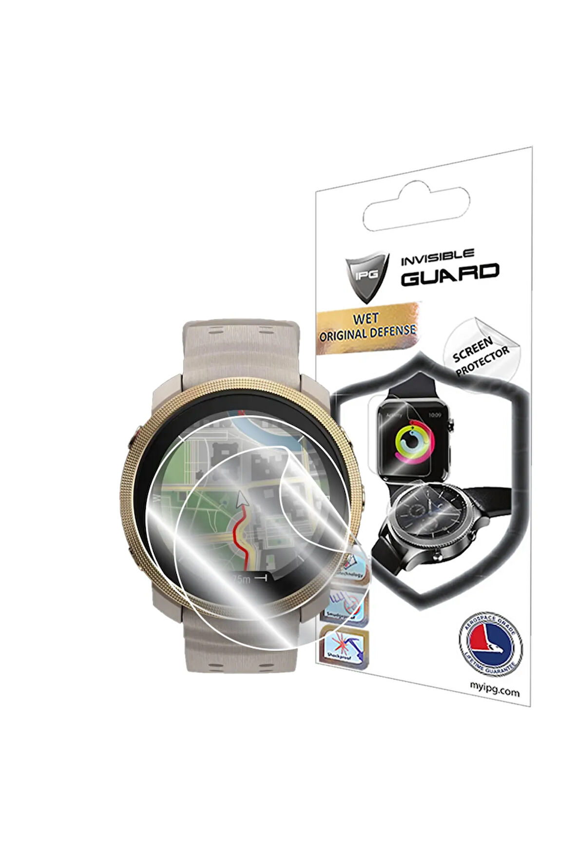 Polar Vantage M3 ile uyumlu IPG HydroGel Ekran Koruyucu (2 Adet)