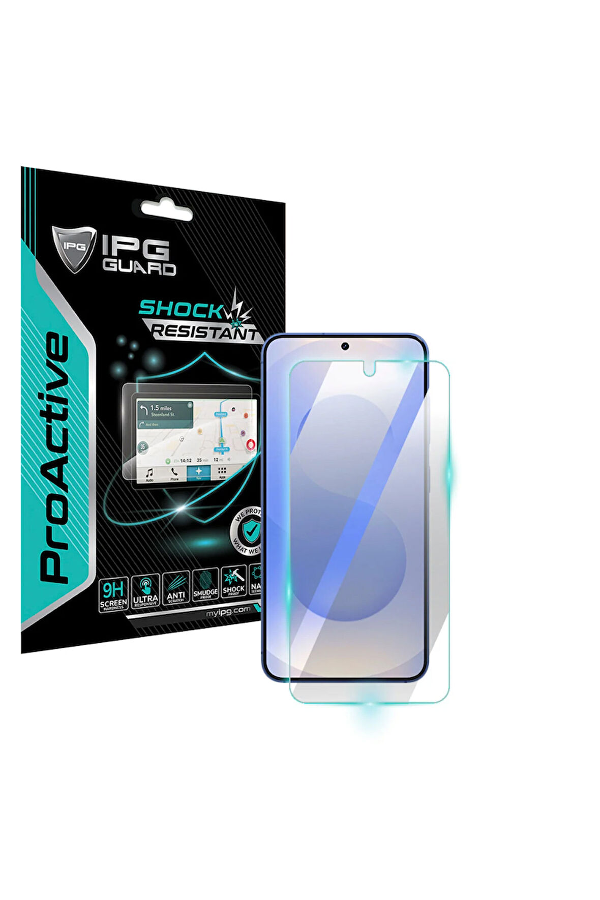 Samsung Galaxy S25 - Galaxy S24 Için 9h Nano Proactive Ekran Koruyucu, Pürüzsüz Cam Bitiş