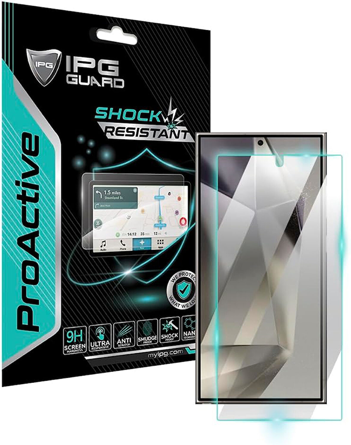 Samsung Galaxy S24 Ultra Için 9h Nano Proactive Ekran Koruyucu, Pürüzsüz Cam Bitiş