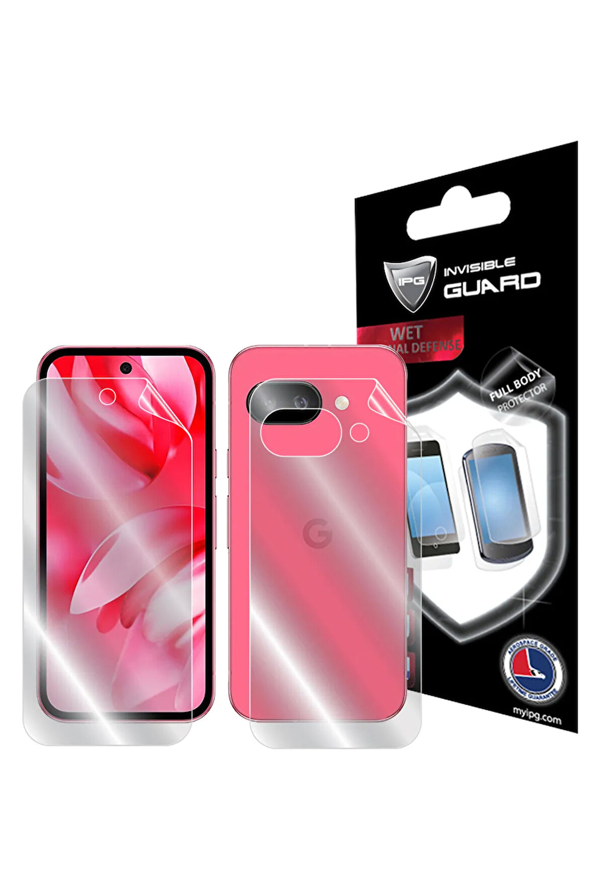 Google Pixel 9a Ile Uyumlu - Hydrogel Tam Kaplama (Ekran+Arka Koruma))