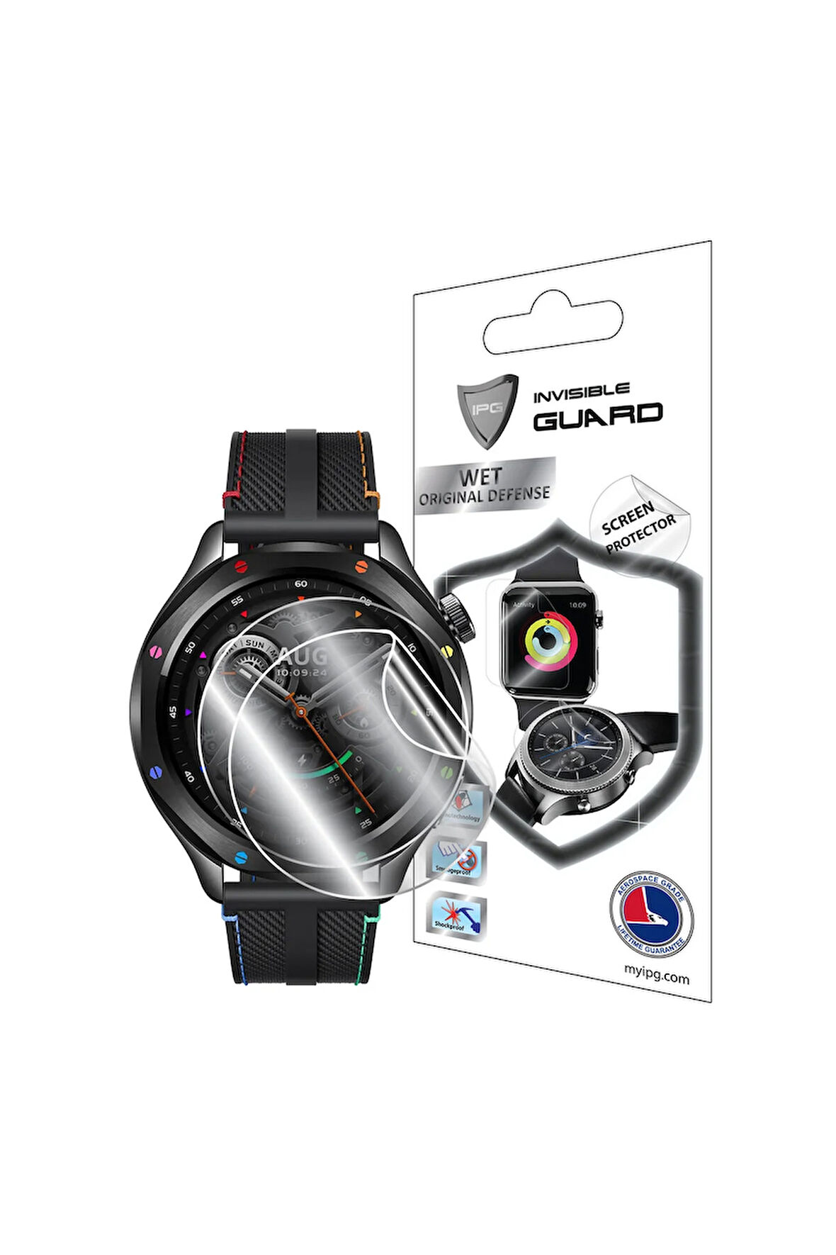 Xiaomi Watch S4 ile uyumlu IPG HydroGel Ekran Koruyucu (2 Adet)