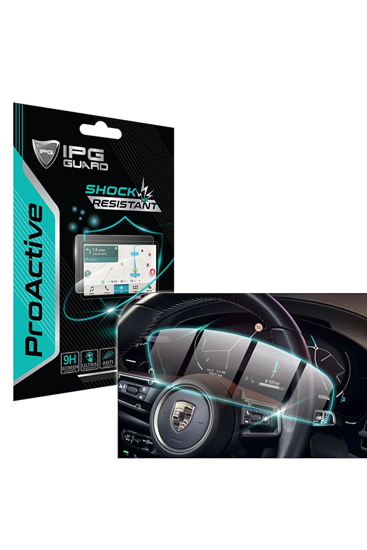 Porsche 2024 2025 Macan EV Turbo Electric 12.6 Inch Gösterge Paneli IPG ProActive Koruma uyumlu